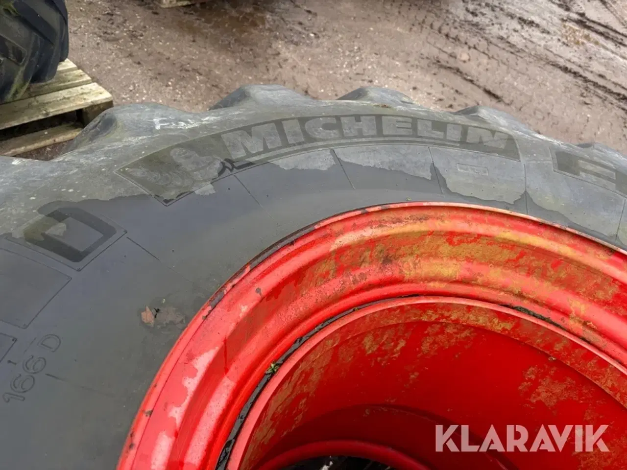 Billede 3 - Tvillingehjul Michelin Axiobib 1 styk