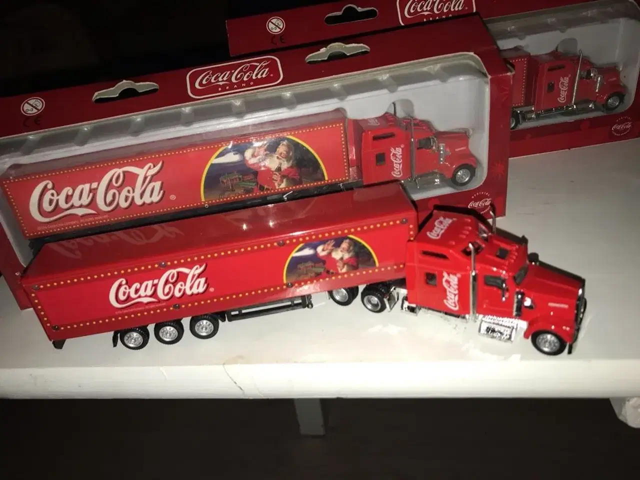 Billede 2 - Coca Cola Jule Lastbil 23 cm 
