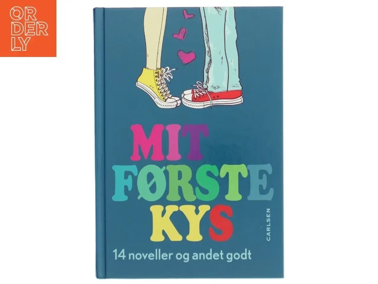 Billede 1 - Mit første kys af Johanne Algren (Bog) fra Carlsen