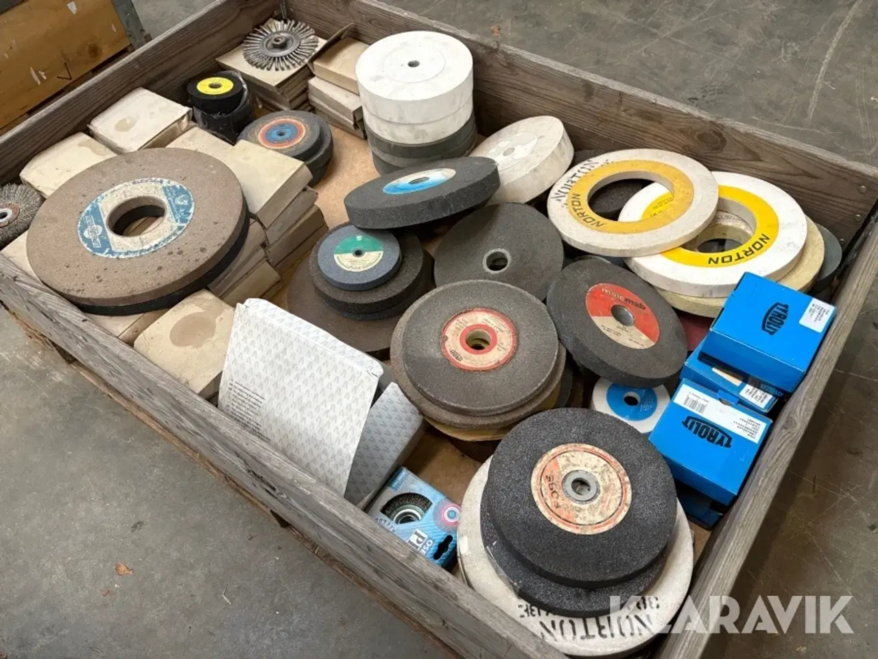 Billede 2 - Slibe/pudse skiver - assoterede type og størrelse