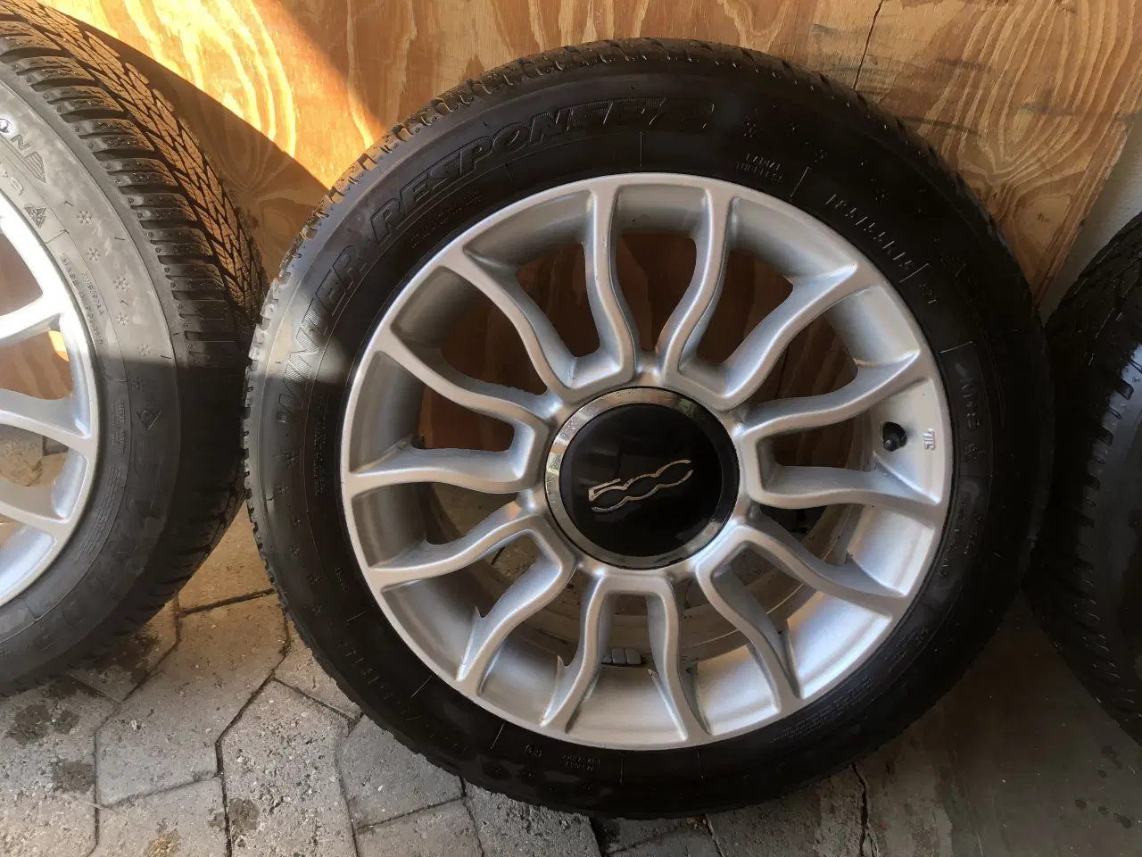 Billede 3 - Originale Fiat 500 Lounge vinterhjul