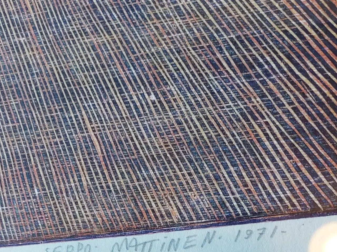 Billede 3 - SEPPO MATTINEN - original træsnit 