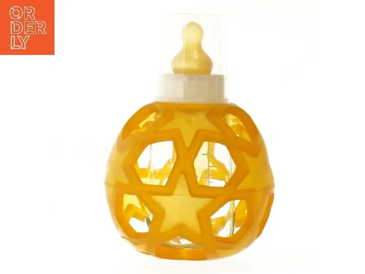 Billede 2 - Babyflaske med silikonestøtte fra Hevea (str. 150 ml cm)