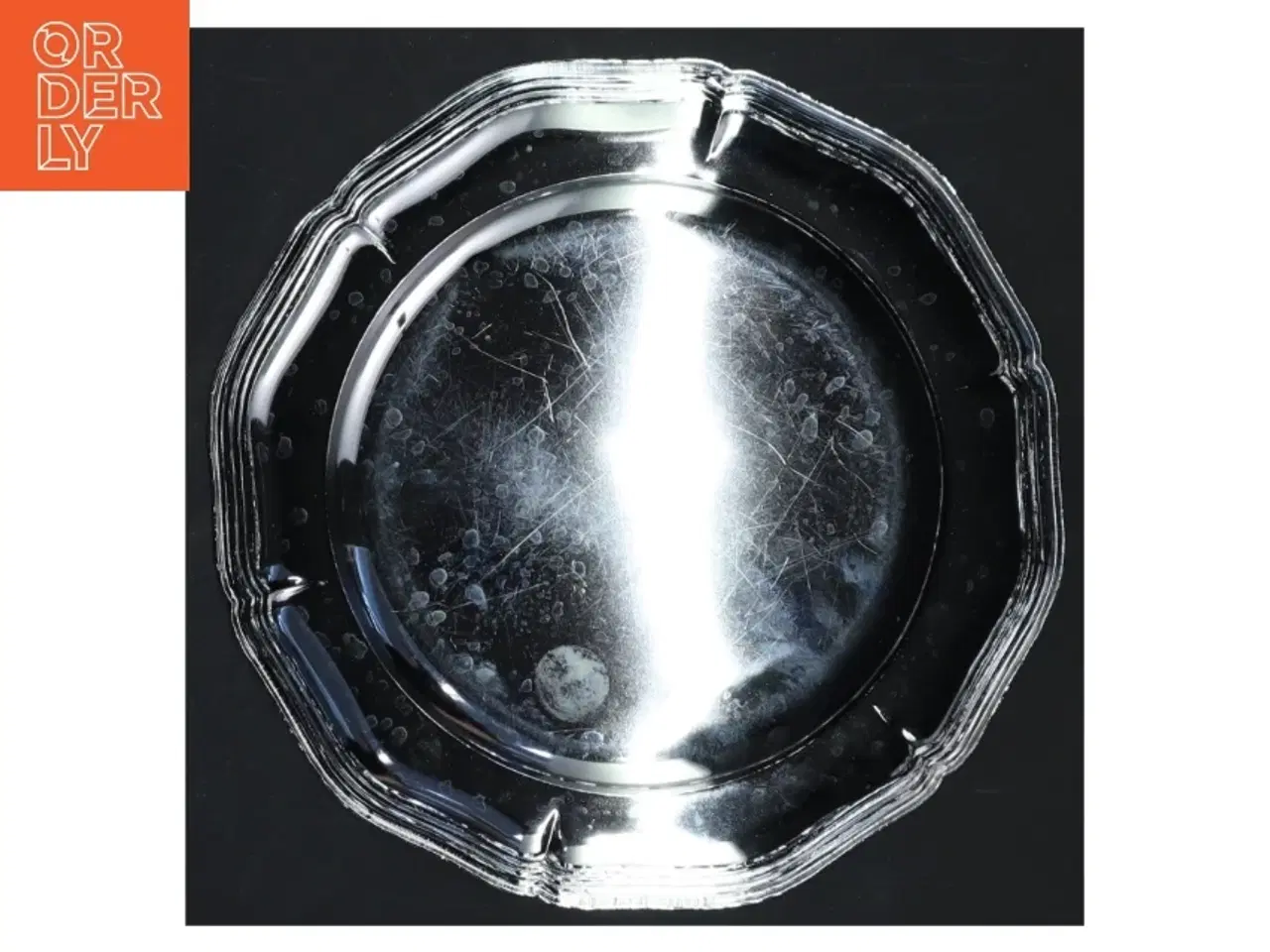 Billede 1 - Glas tallerken (str. Ø 18 cm)