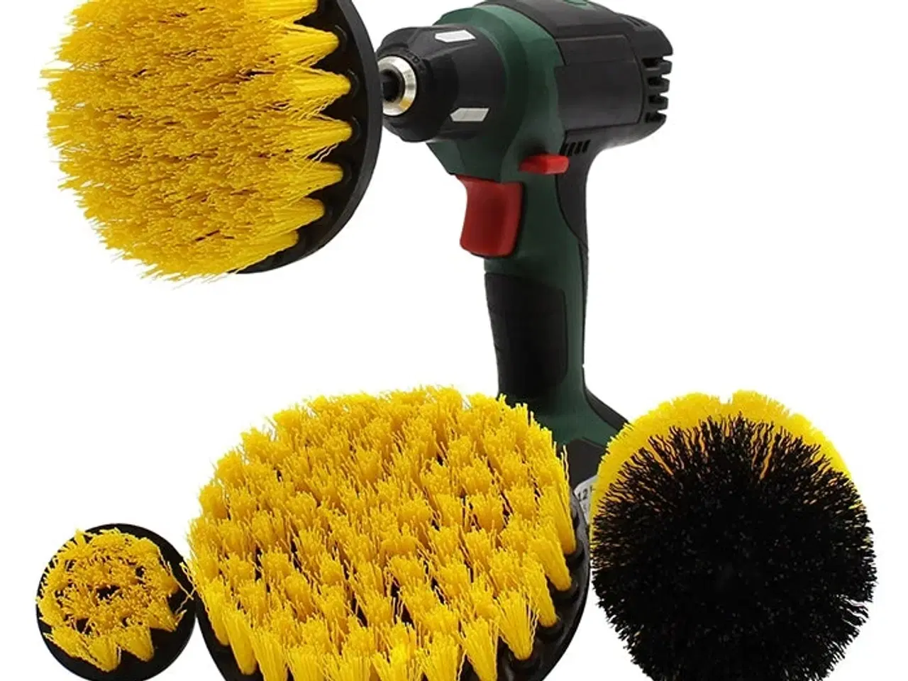 Billede 1 - Børstesæt Medium - Børstesæt til boremaskine