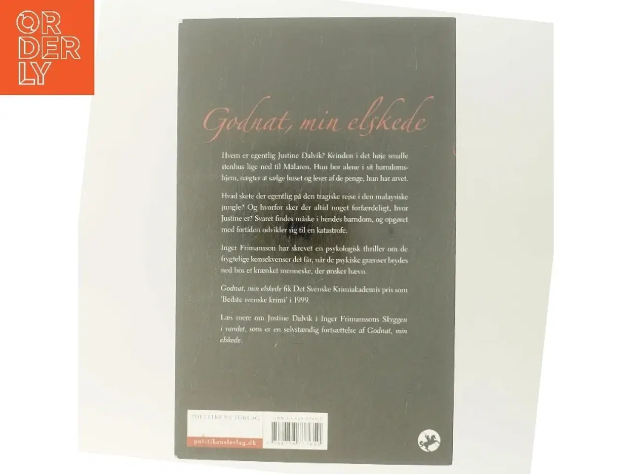 Billede 3 - Godnat, min elskede af Inger Frimansson (Bog)