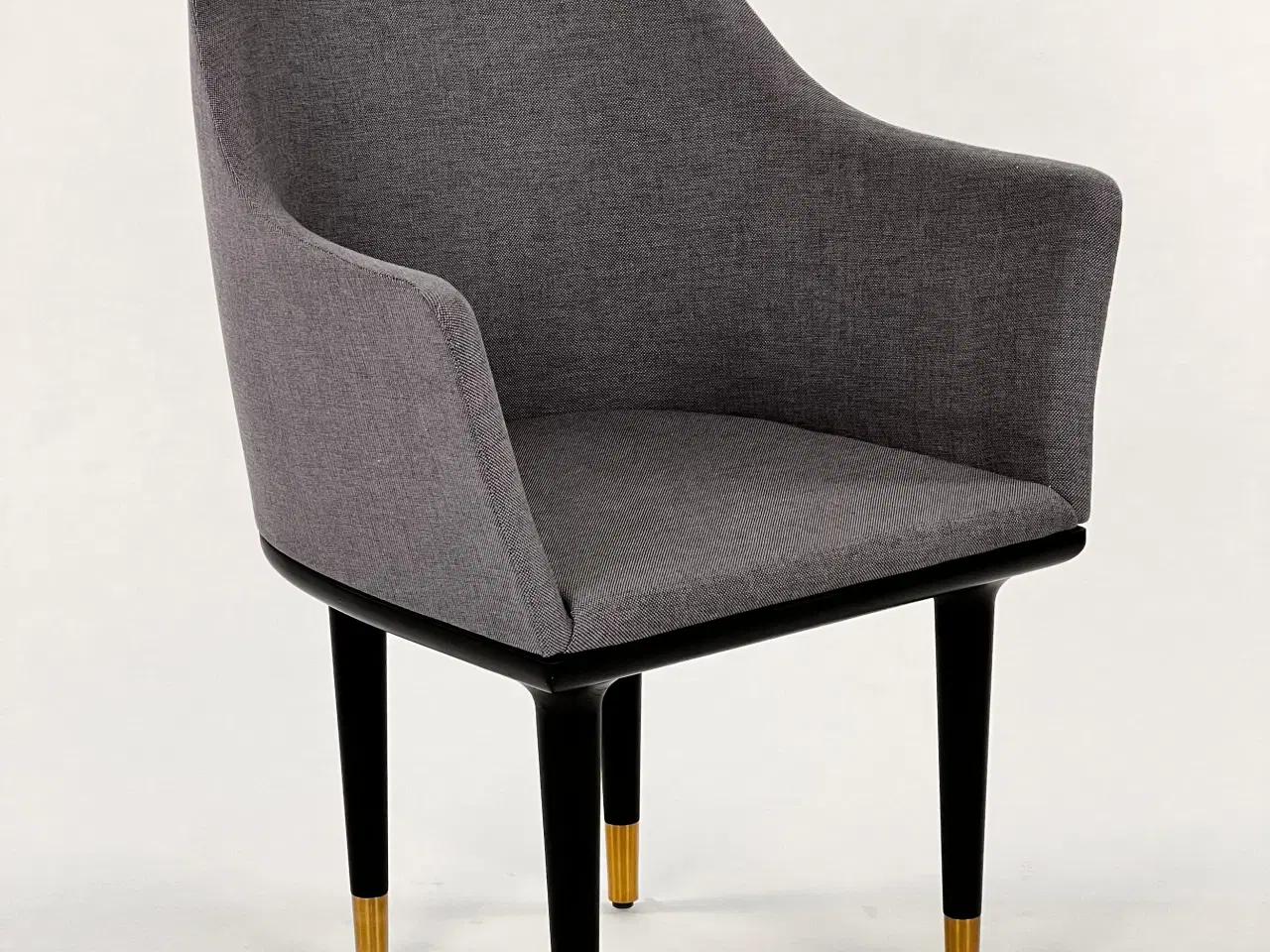 Billede 1 - Stellar Works Lunar Loungestol – Grå med Sort Stel