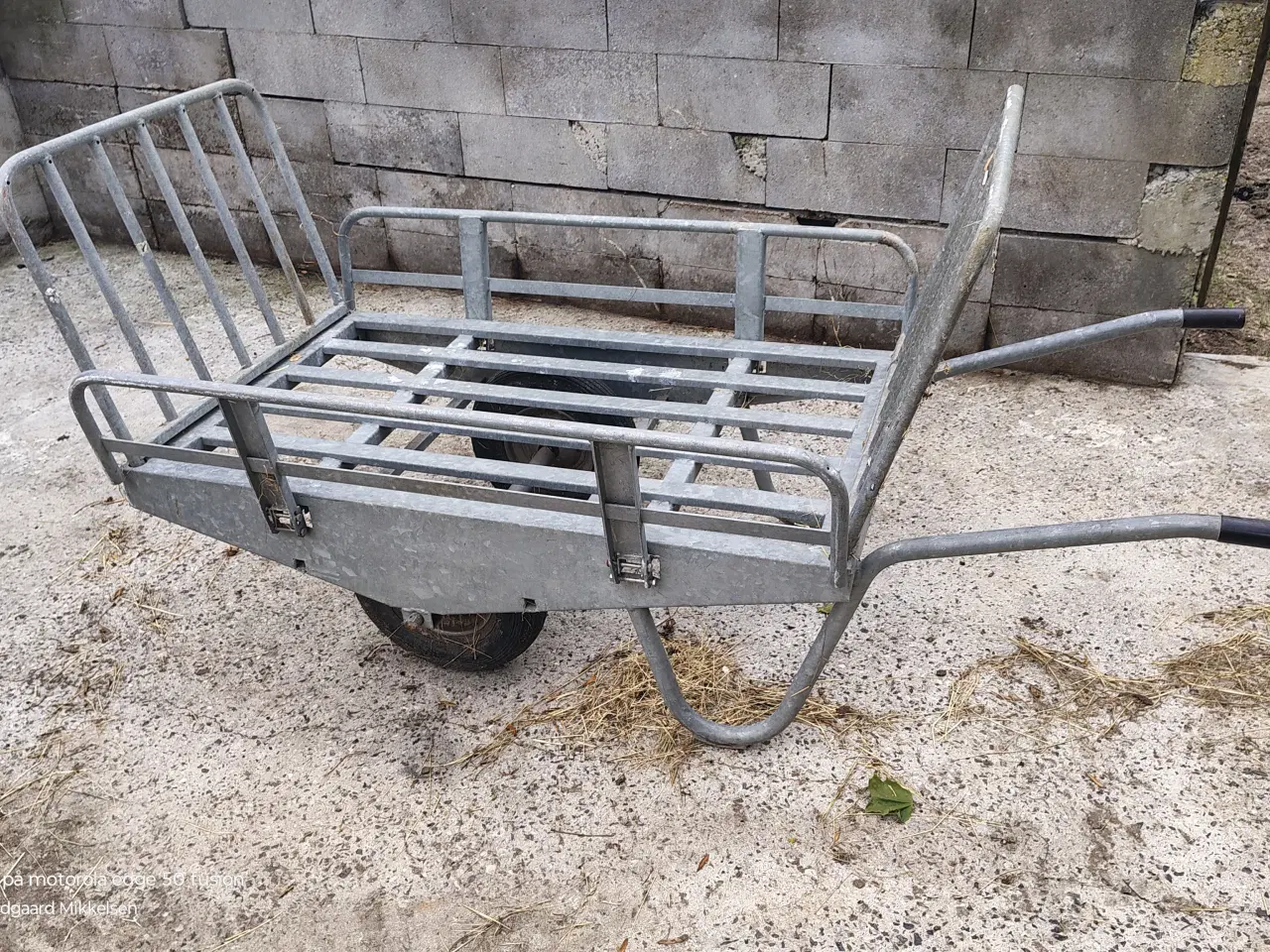 Billede 2 - Galvaniseret Mini big vogn