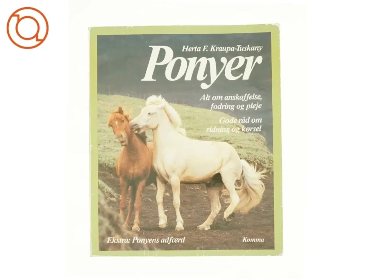 Billede 1 - Ponyer af Herta F. Kraupa-Tuskany fra Bog