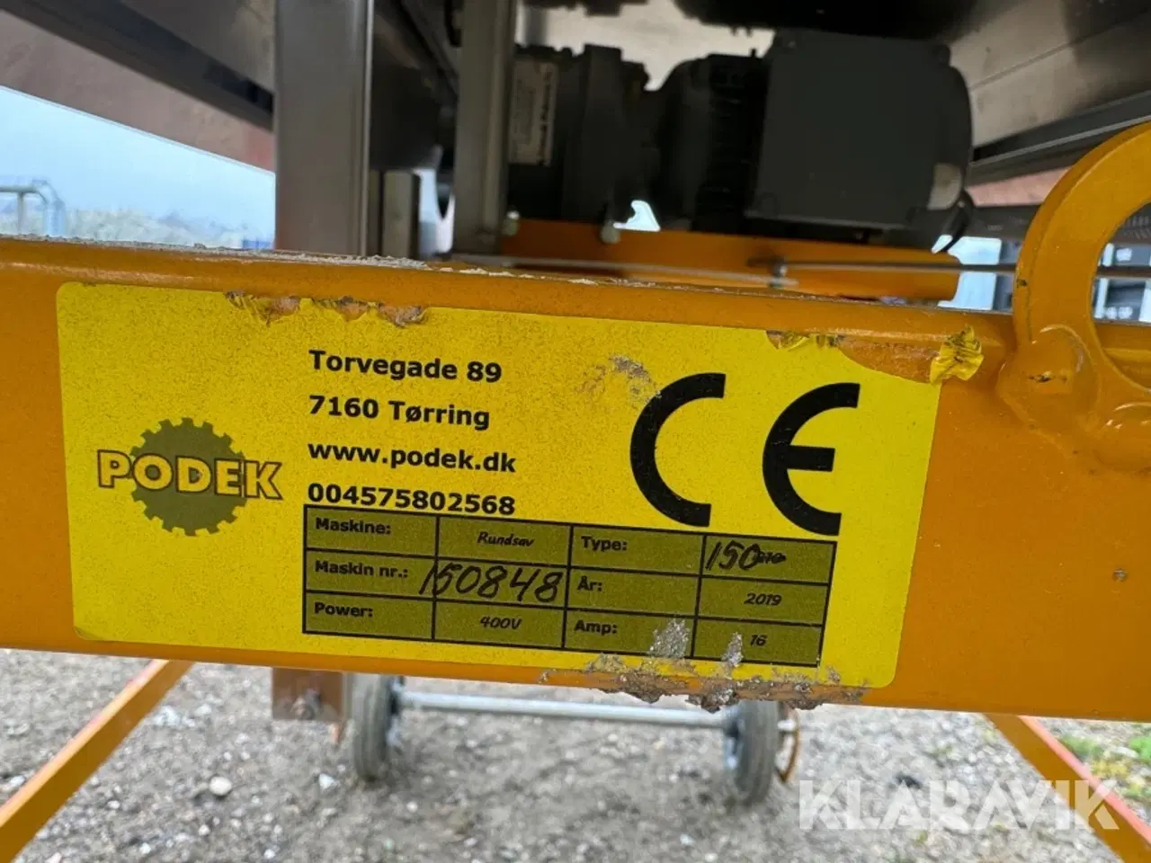 Billede 5 - Gasbeton sav Podek 150 Rundsav