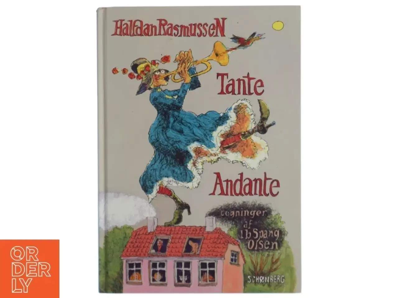 Billede 1 - Tante Andante af Halfdan Rasmussen (Bog)