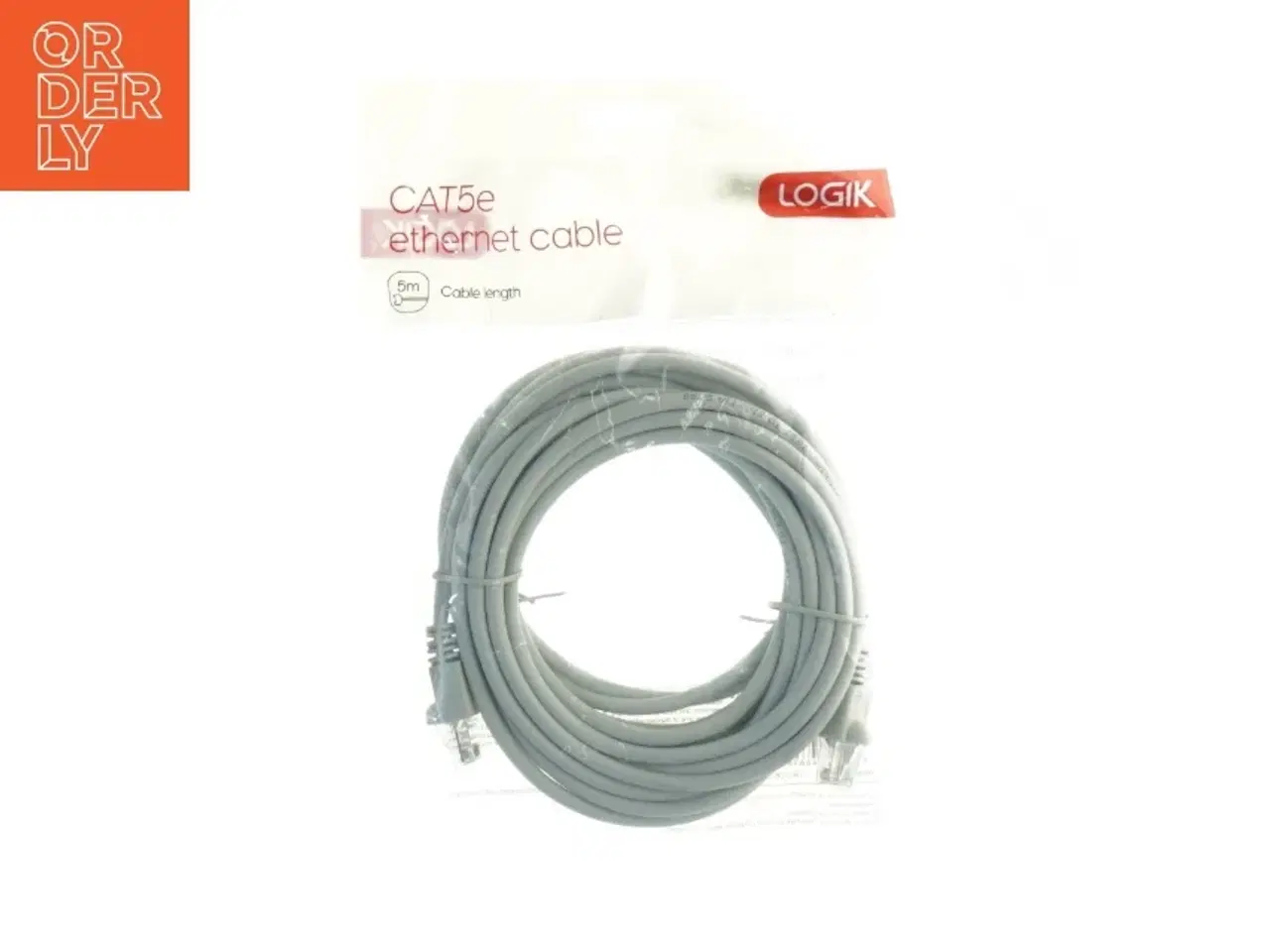Billede 1 - CAT5e Ethernet kabel fra Logik (str. 500 cm)