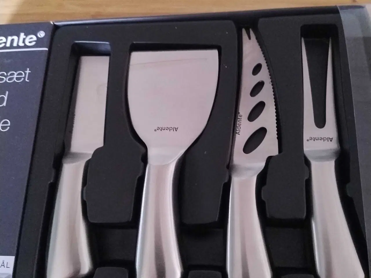 Billede 1 - Oste skærer sæt - rustfrit stål 