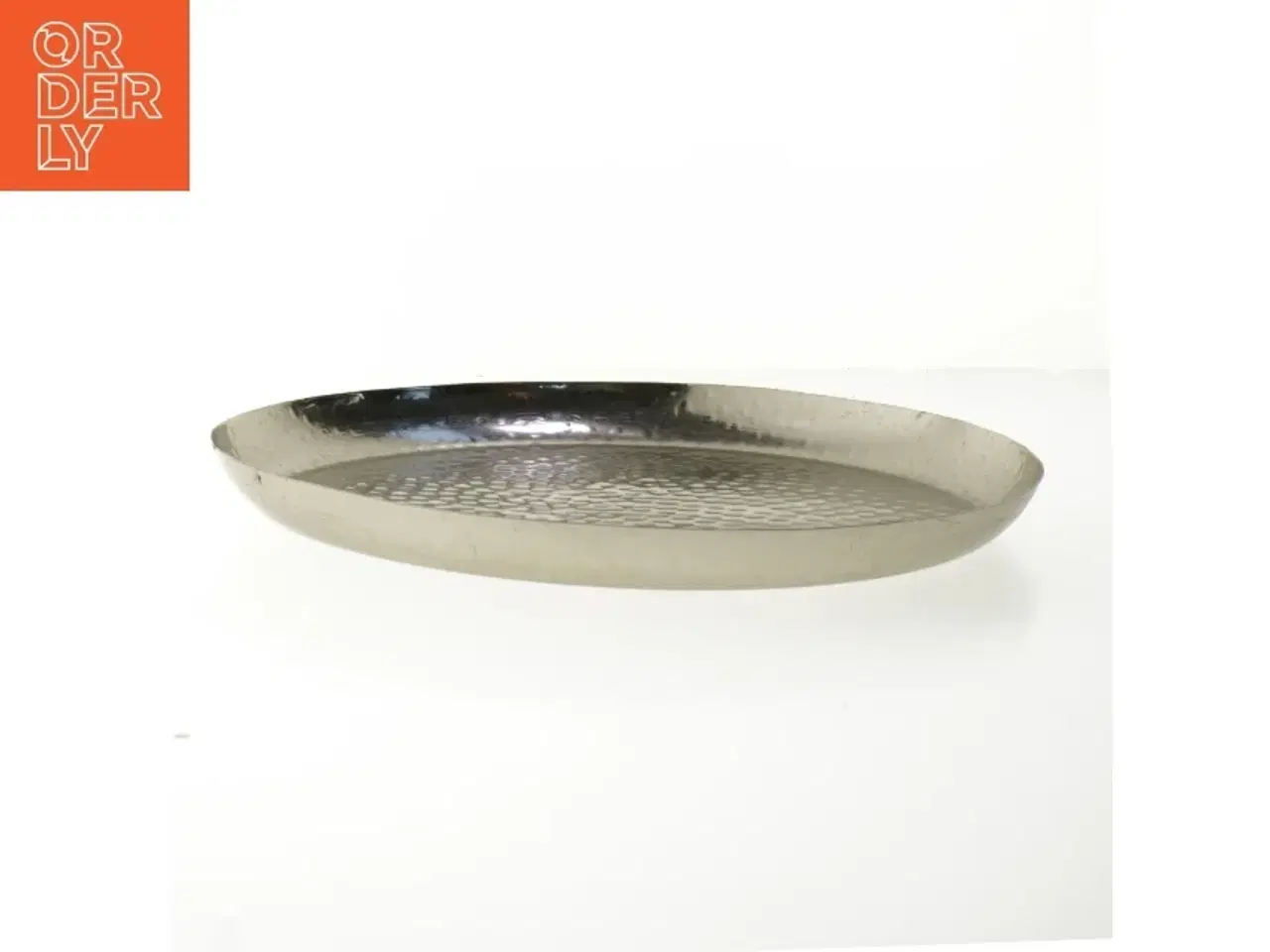 Billede 2 - Rund hamret metalbakke (str. Ø 30 cm)