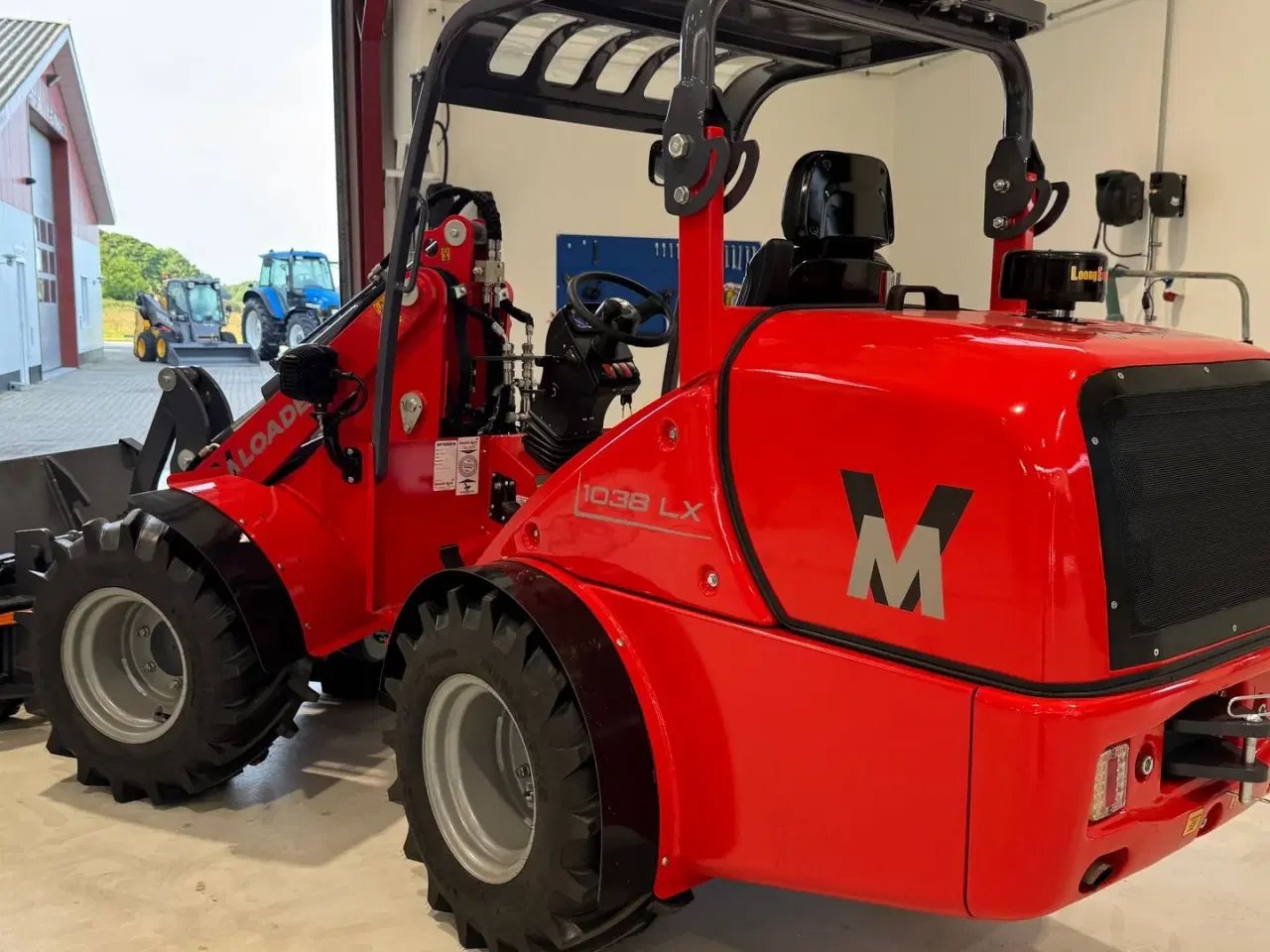 Billede 5 - VM Loader 1038 LX FABRIKSNY MED SKOVL OG PALLEGAFLER!