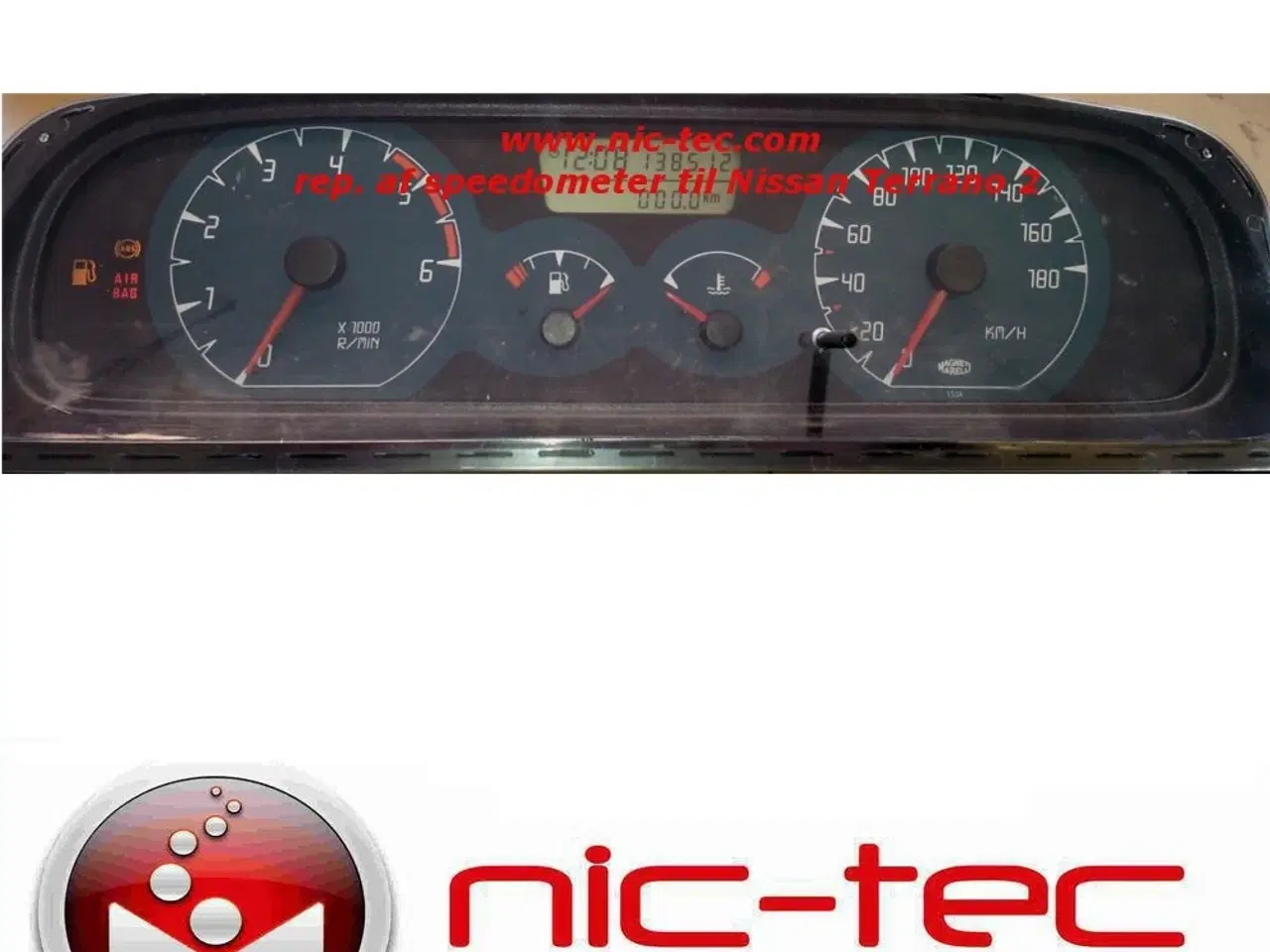 Billede 1 - Nissan Terrano 2 speedometer reperation / kombi Instrument reperation.