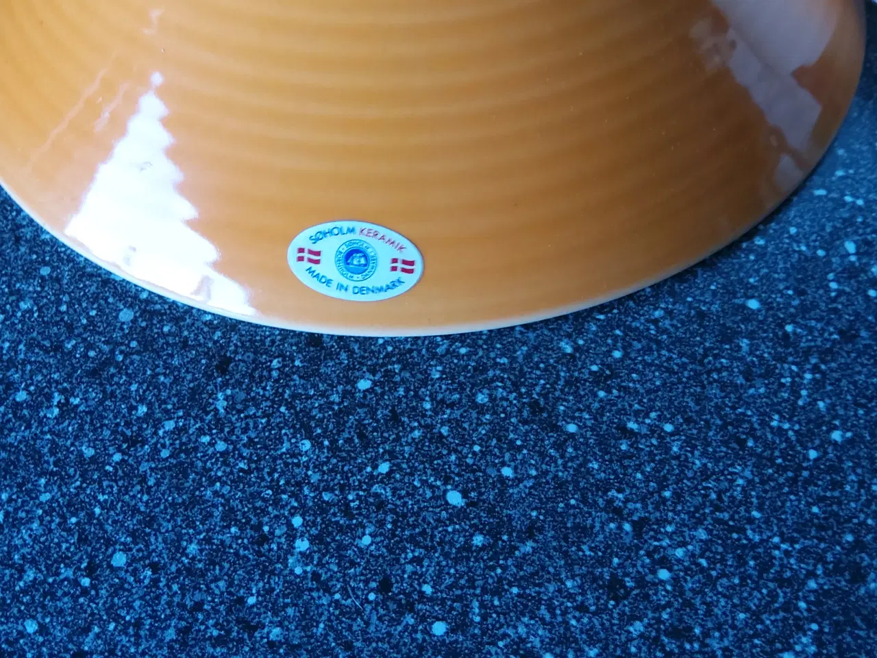 Billede 12 - Orange loftlampe pendel I keramik
