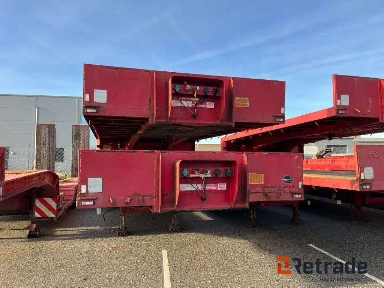 Billede 2 - Dennison Semitrailer/blok/elementvogn