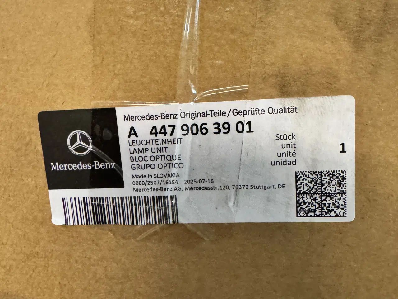 Billede 2 - Mercedes Vito/v klasse led forlygte