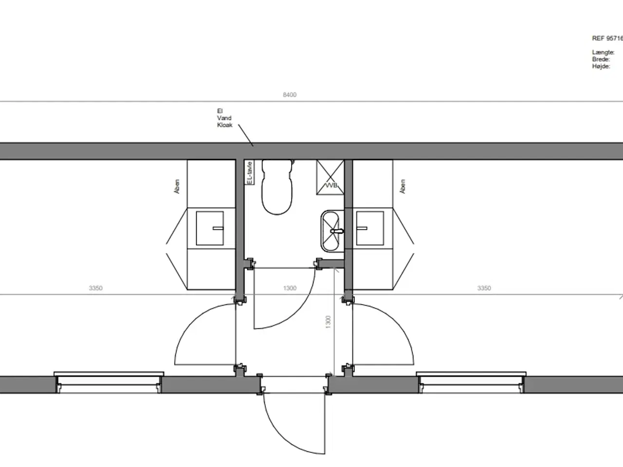 Billede 2 - Ref: 95716143 Kontormodul