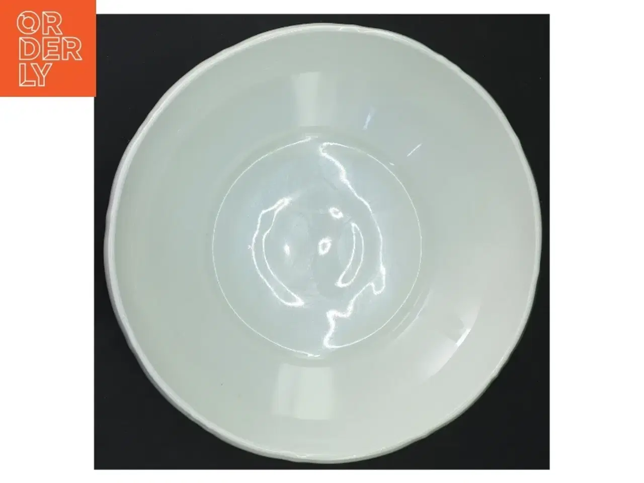 Billede 2 - Hvid porcelænsskål fra B&G (str. Ø 21x8 cm)