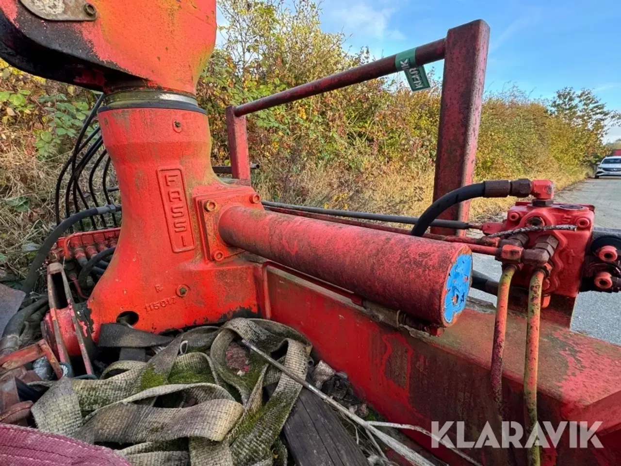 Billede 10 - Flad ladkasse med kran Fassi F105 23