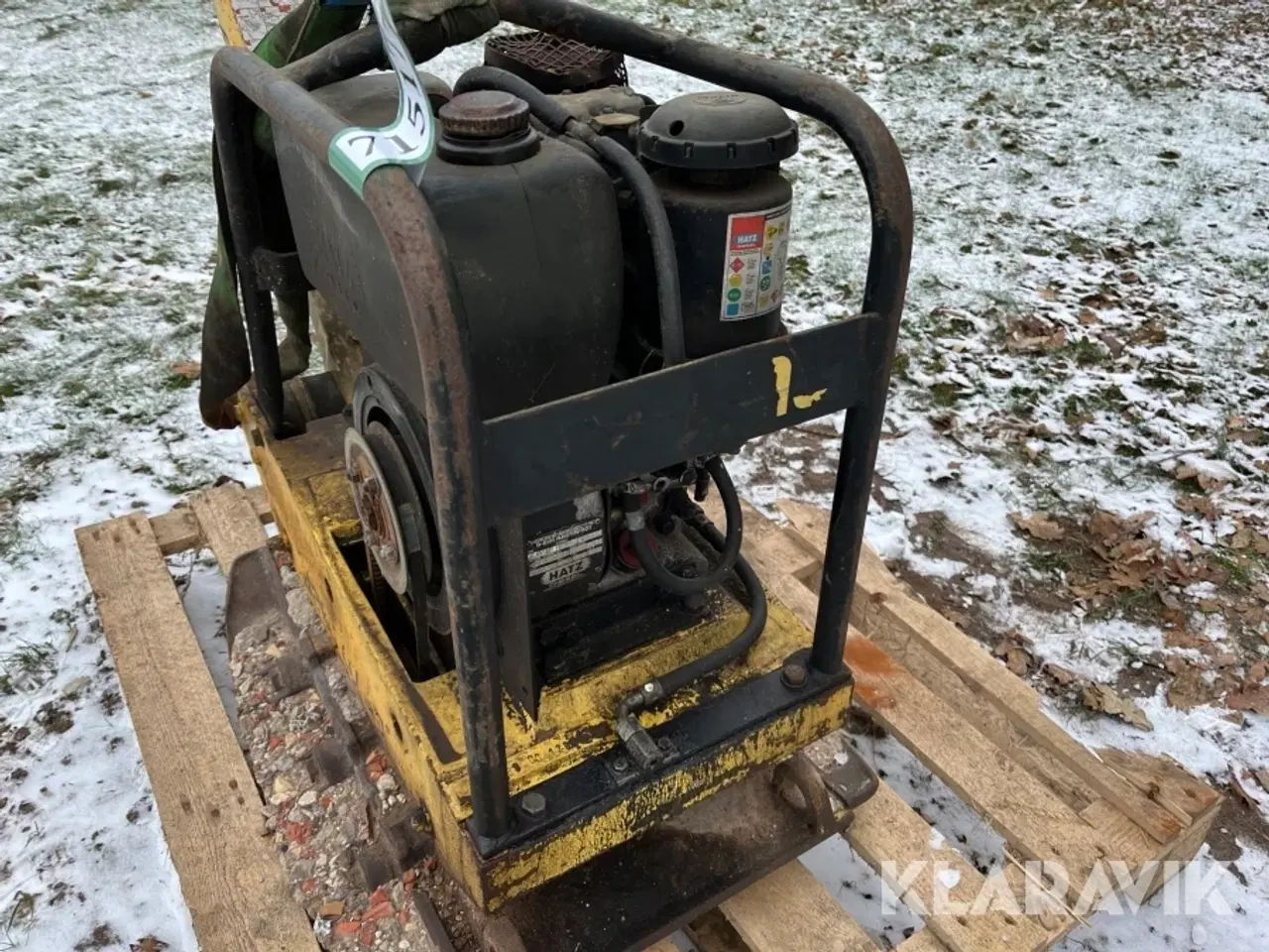 Billede 5 - Pladevibrator Hatz E763ls