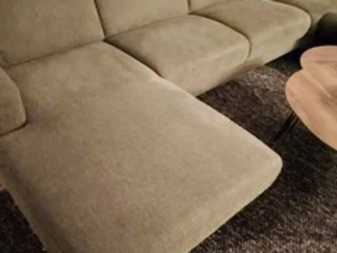 Billede 1 - U-Hjørnesofa stof grå