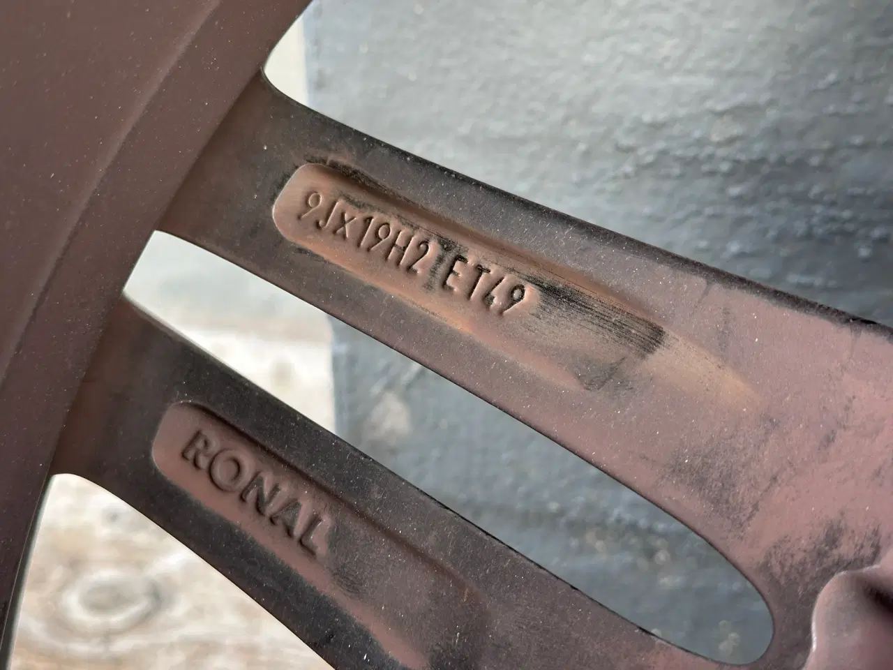 Billede 9 - 19" org. AMG fælge med Bridgestone sommerdæk