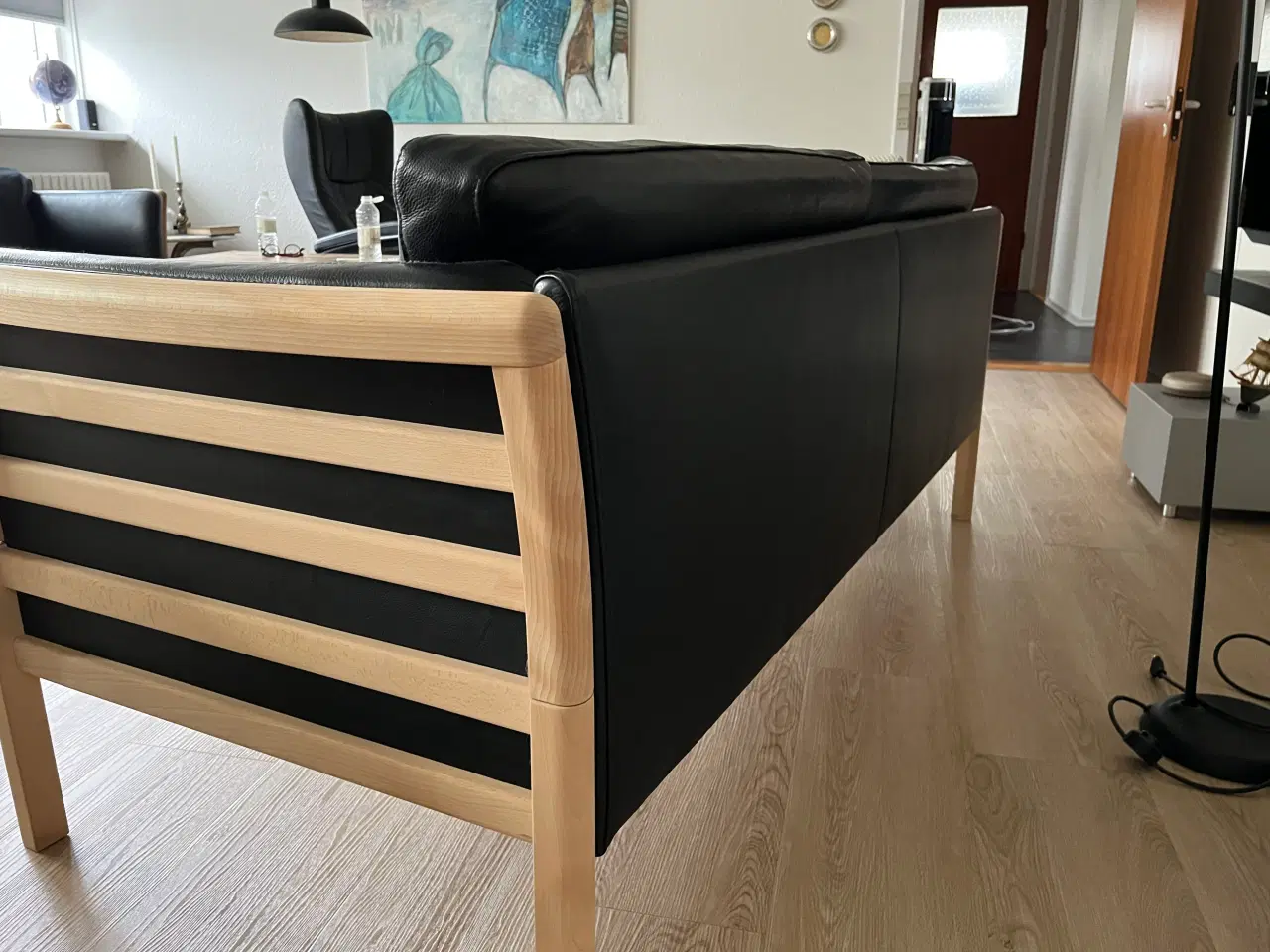 Billede 4 - 3 personers lædersofa