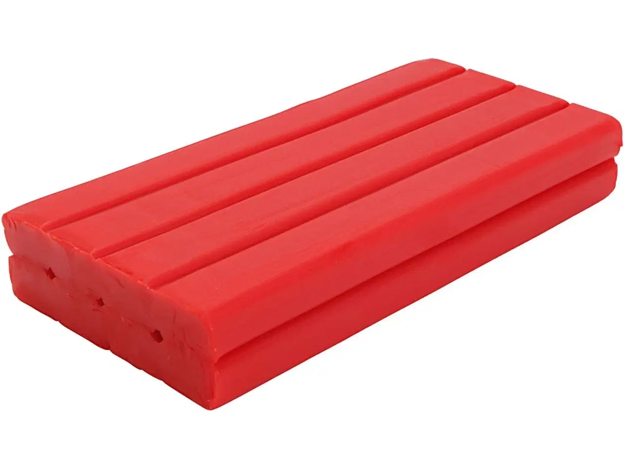 Billede 1 - Softy Modellervoks Rød 500g - Kreativ Leg for Alle