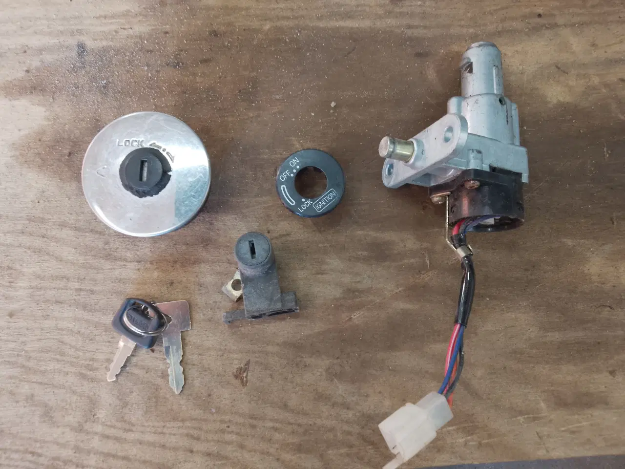 Billede 1 - Komplet låsesæt til pgo