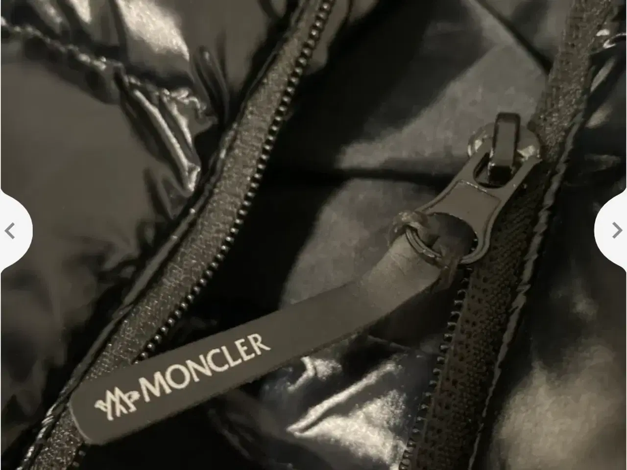 Billede 7 - Sort lækker Moncler jakke