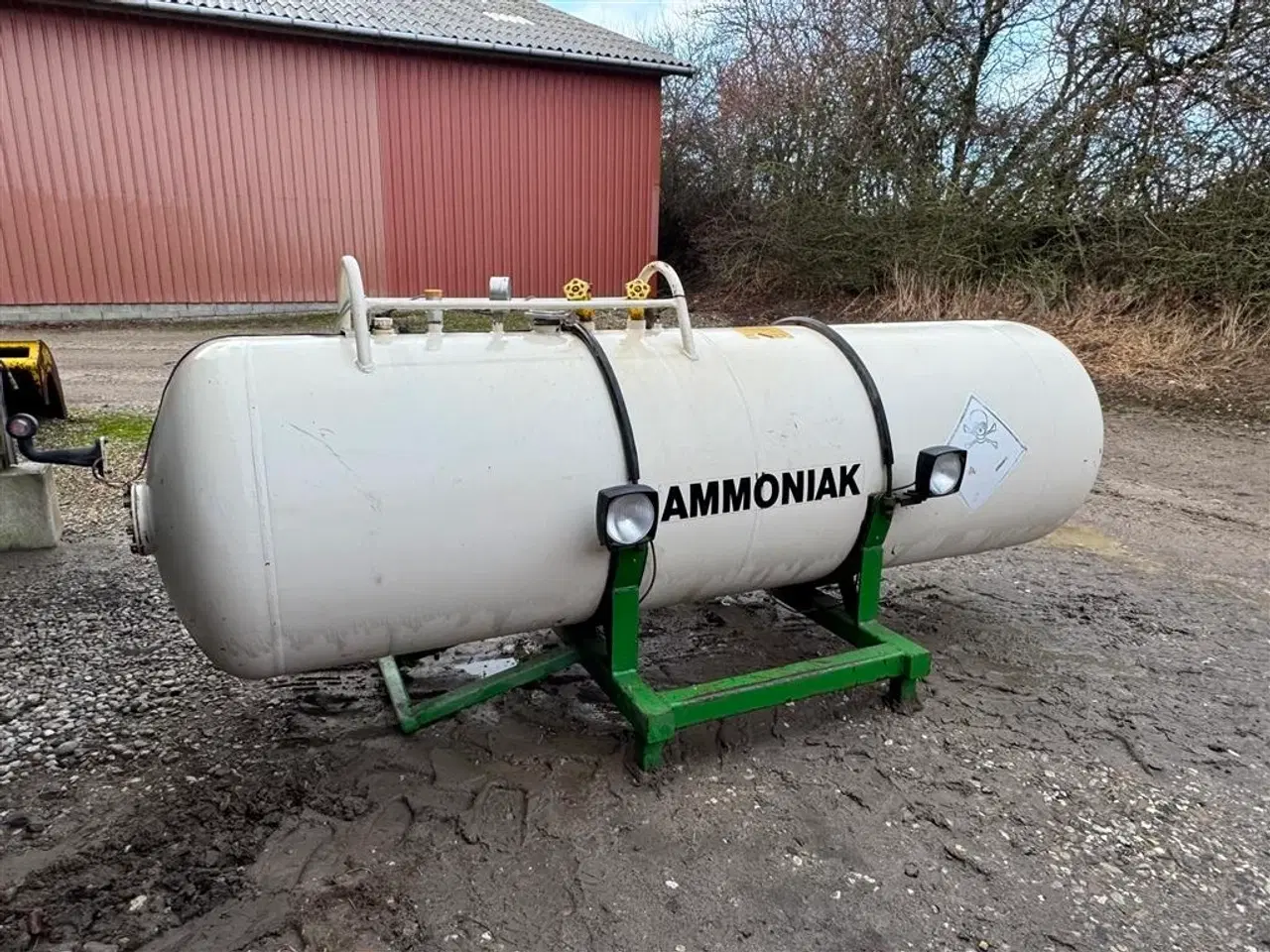 Billede 8 - - - - 1000 kg ammoniaktank