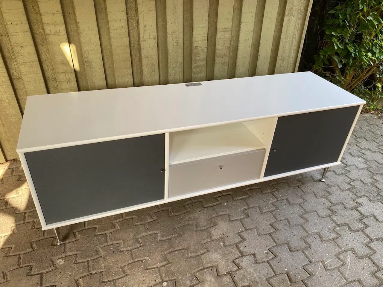 Billede 2 - ⭐️ Mistral AV 232 TV-møbel – Snehvid