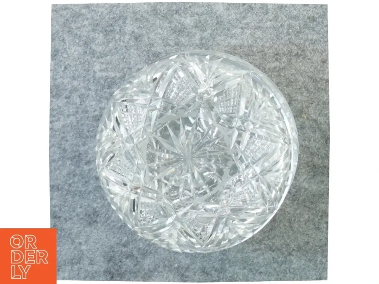Billede 2 - Krystal bonbonniere (str. 15 x 8 cm)