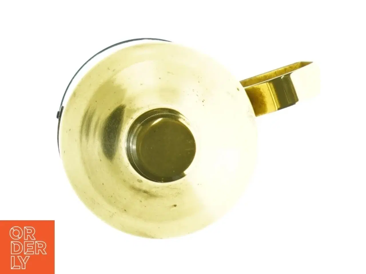 Billede 3 - Messing whiskyflaske (str. 21 x 9 cm)