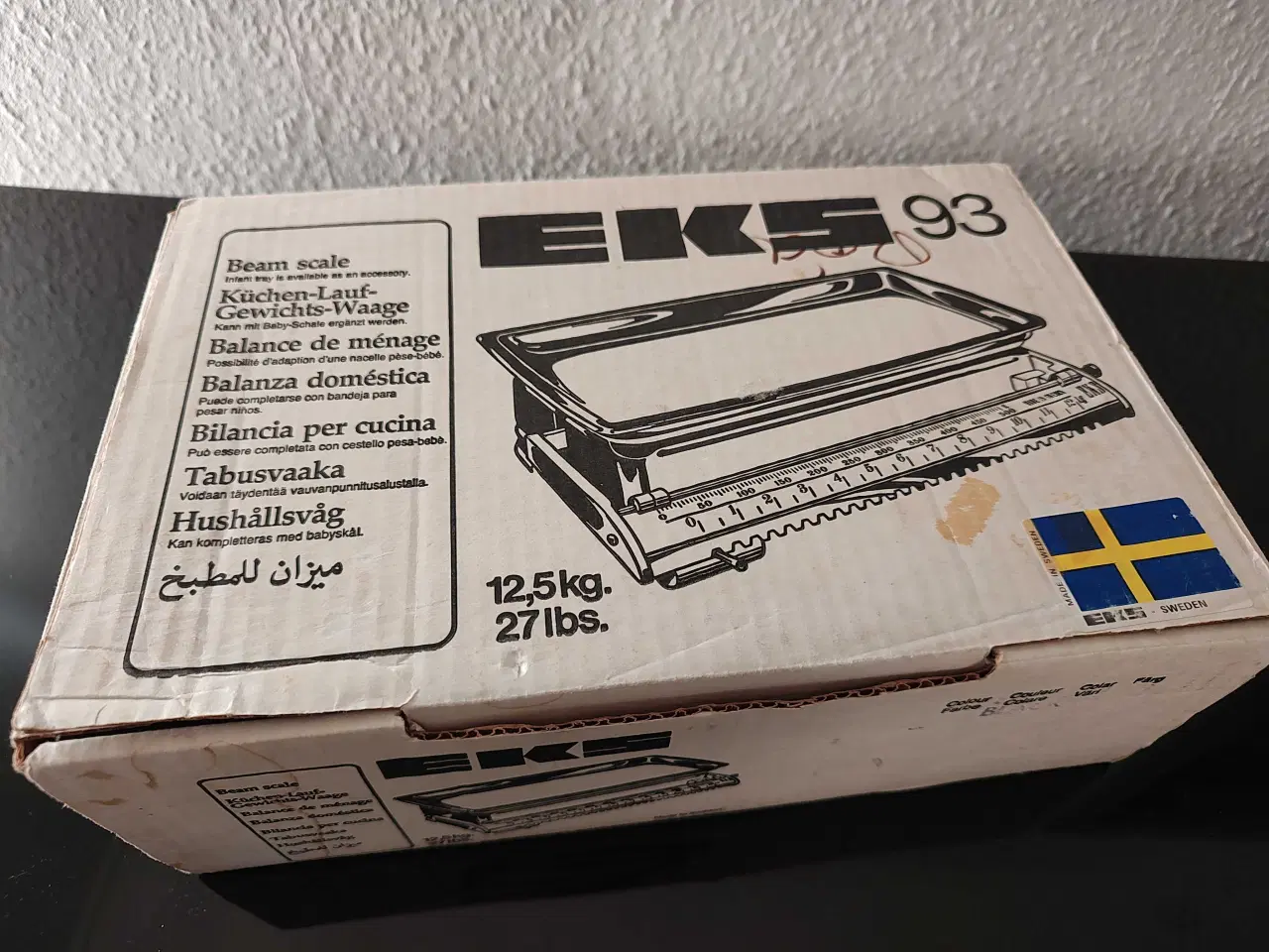 Billede 1 - EKS 93 køkkenvægt