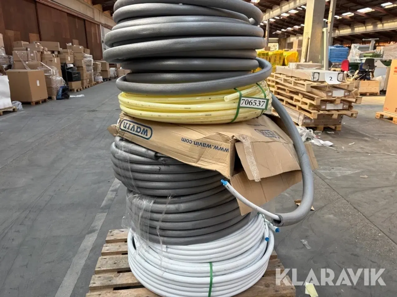 Billede 1 - Lot - Pex rør og slanger - 1 palle