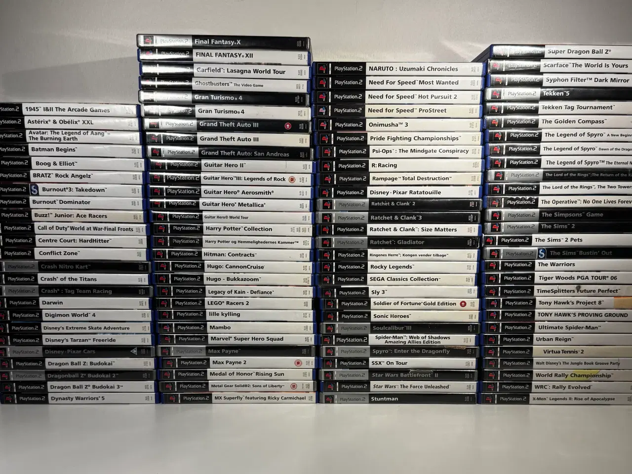 Billede 1 - Playstation 2 spil (A-H) - forskellige prise