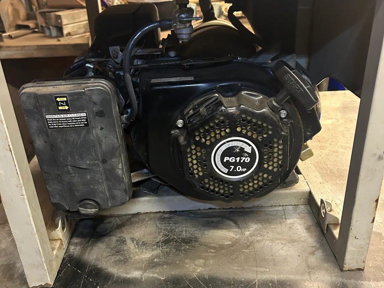 Billede 3 - Generator med nøglestat 3000w 230 v