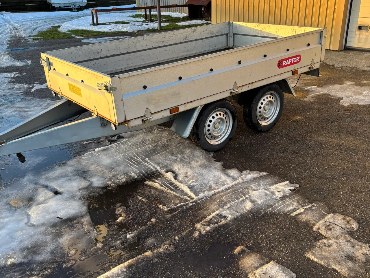 Billede 1 - Raptor 750kg boogietrailer