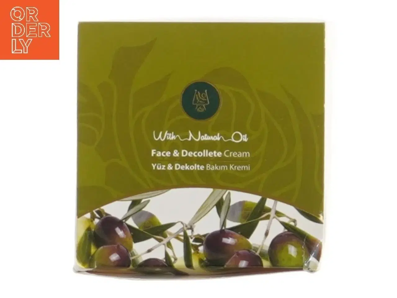 Billede 1 - Ansigts- og decolletcreme med olivenolie fra Harems (str. 10 cm)