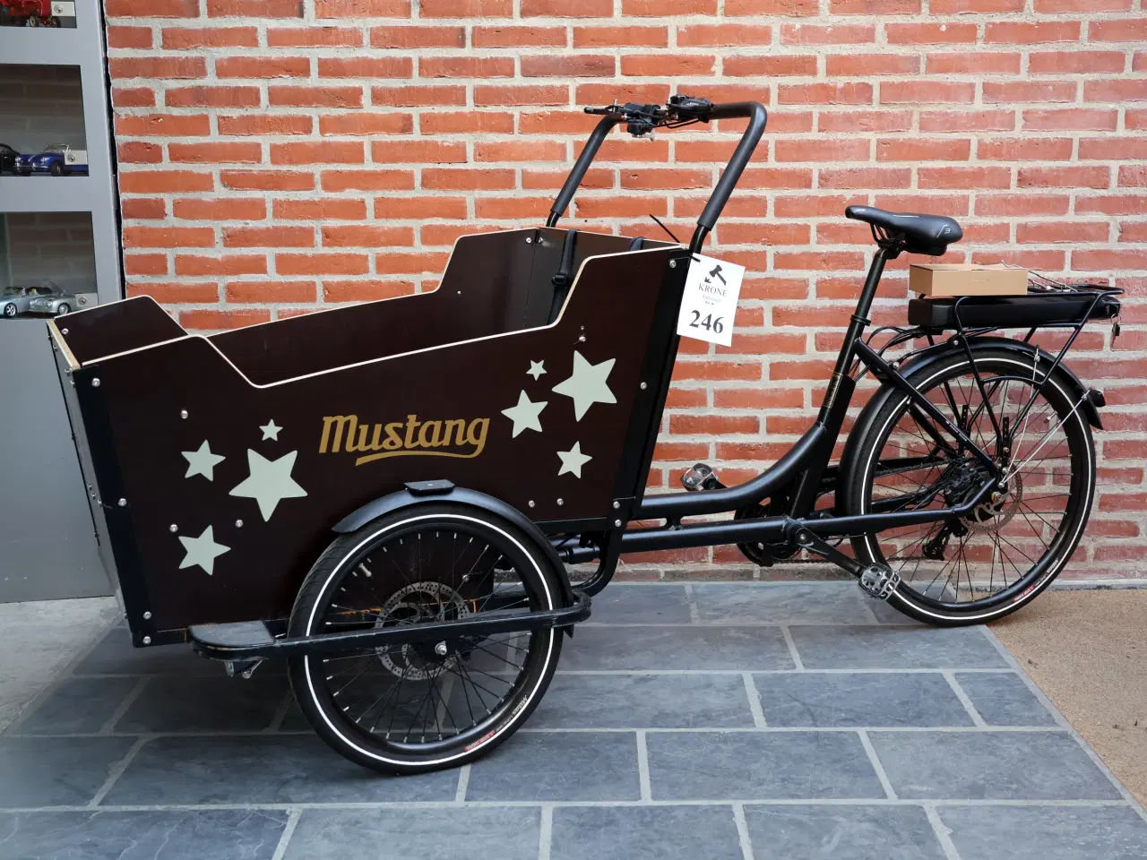 Billede 1 - Mustang cargo el-ladcykel m/8 gear