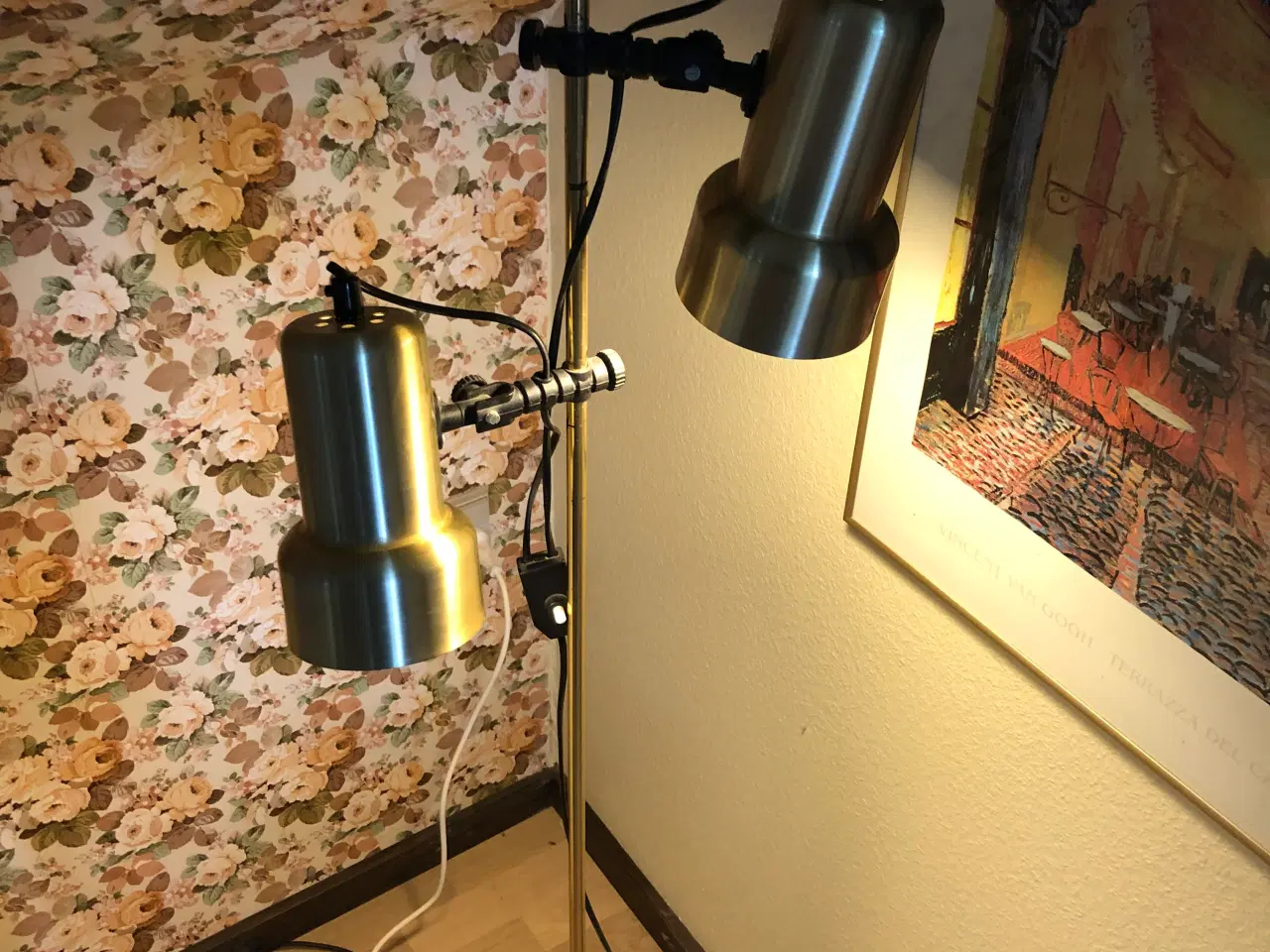 Billede 2 - Standerlampe pæn og velholdt 