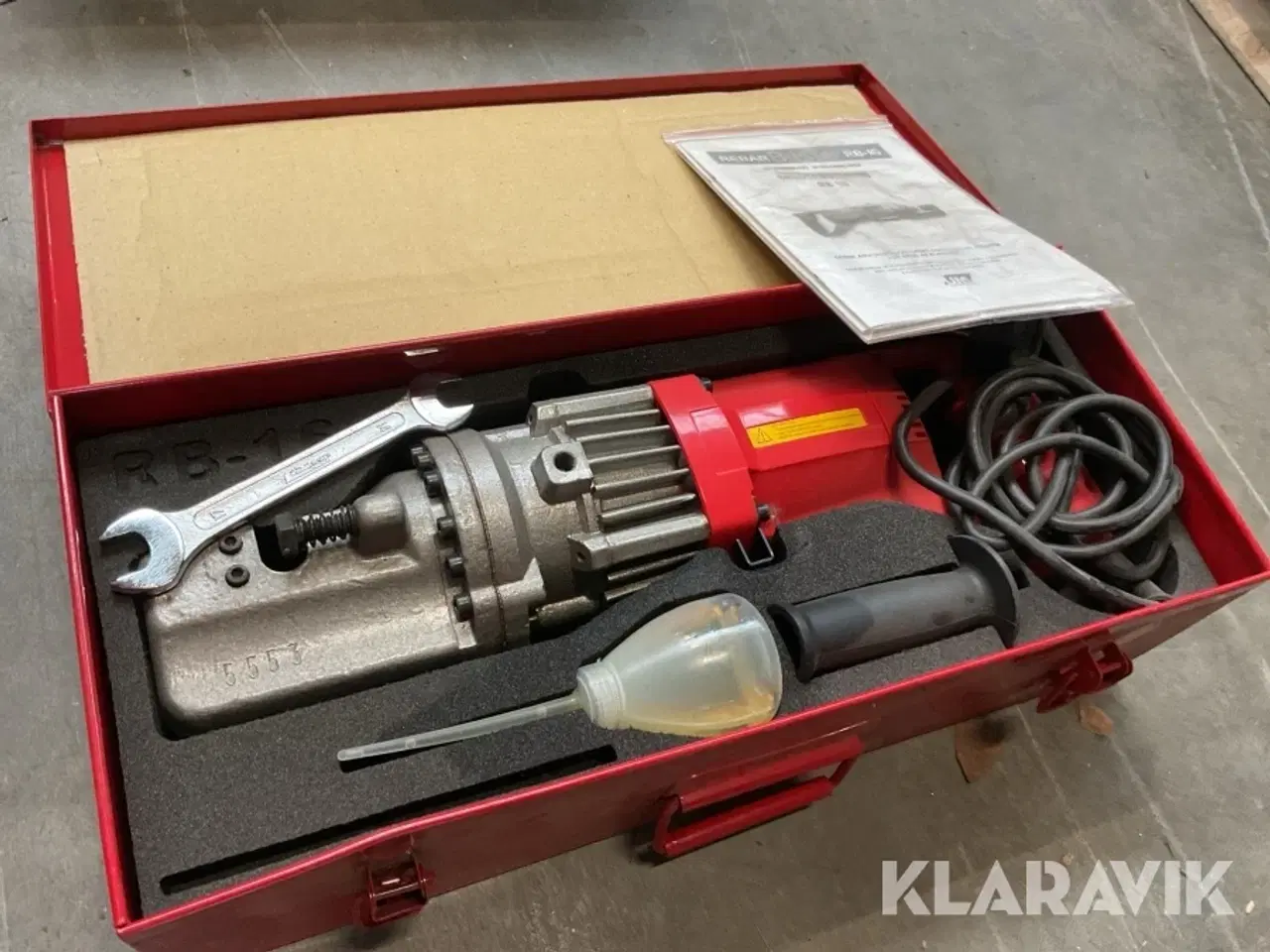 Billede 1 - El-hydraulisk betonjernklipper Rebar Buster RB 16