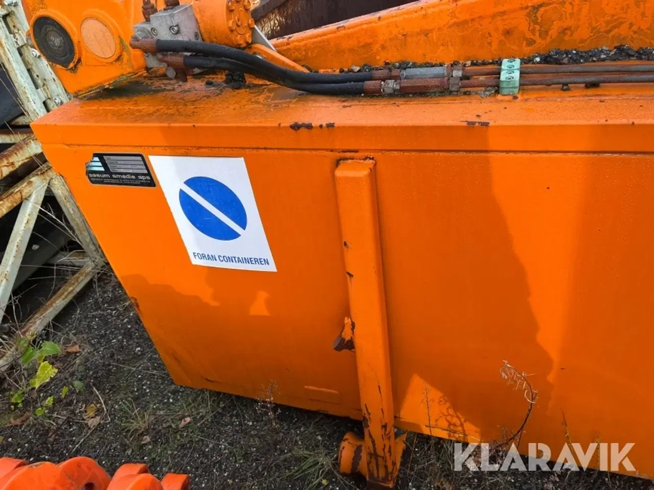 Billede 11 - Asfalt container Aasum Smedie 5-9 Lad SR hydrauliske låger