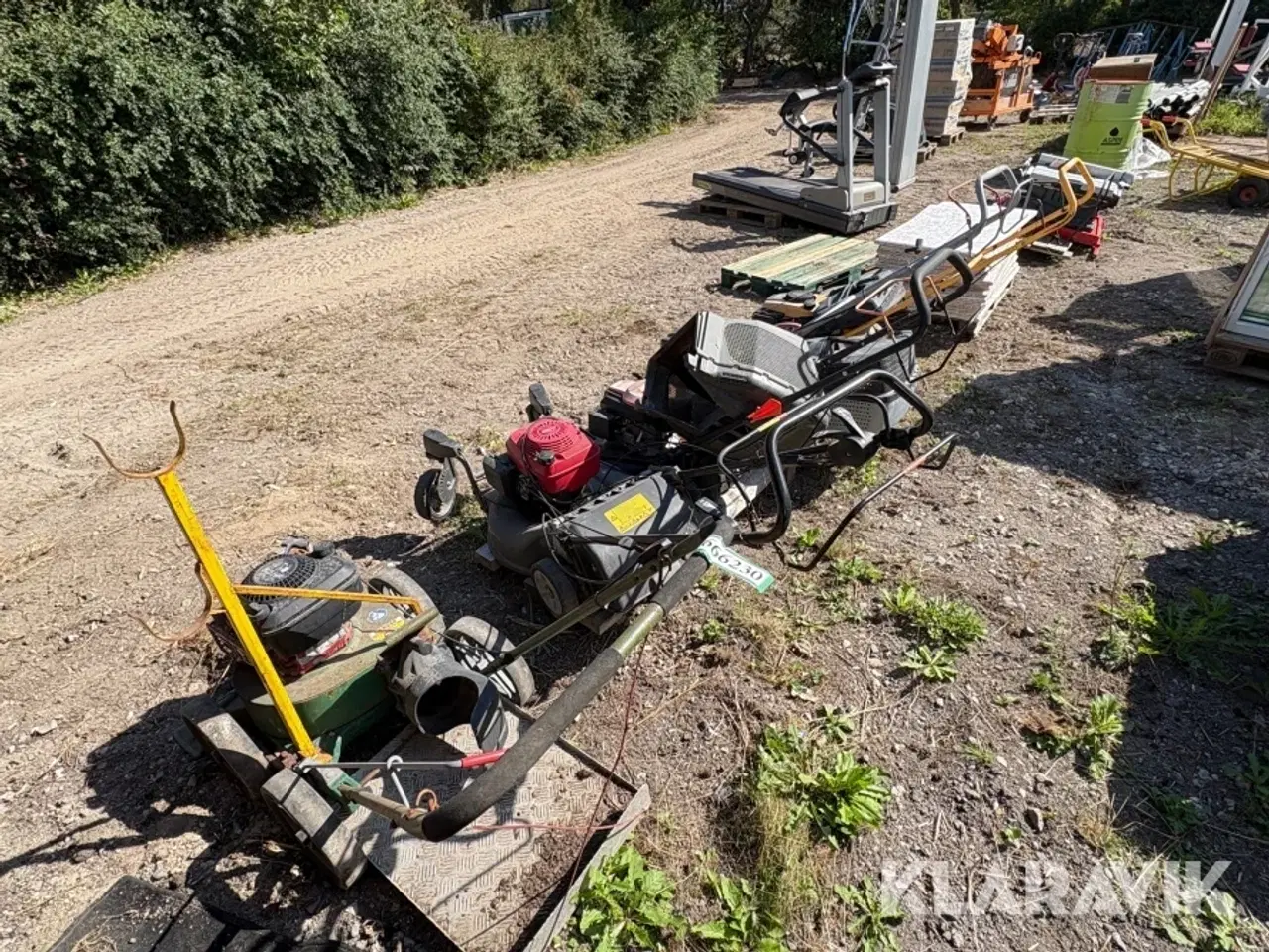 Billede 5 - Plæneklippere og løvsuger Billy goat - Honda - Stiga - alko - Adams 5 styks