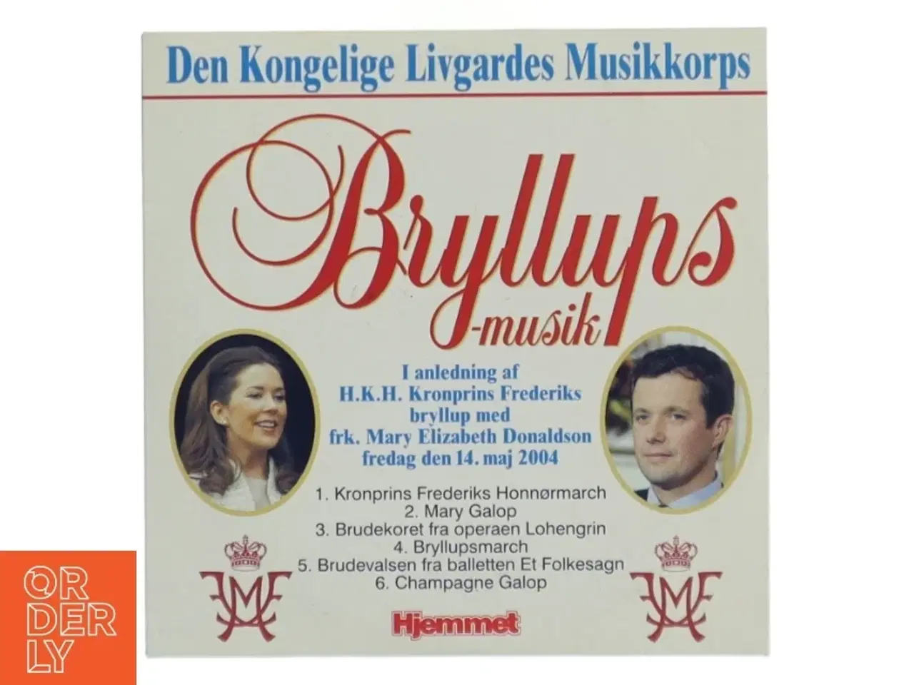 Billede 1 - Bryllupsmusik af Den kongelige Livgardes musikkorps (CD)