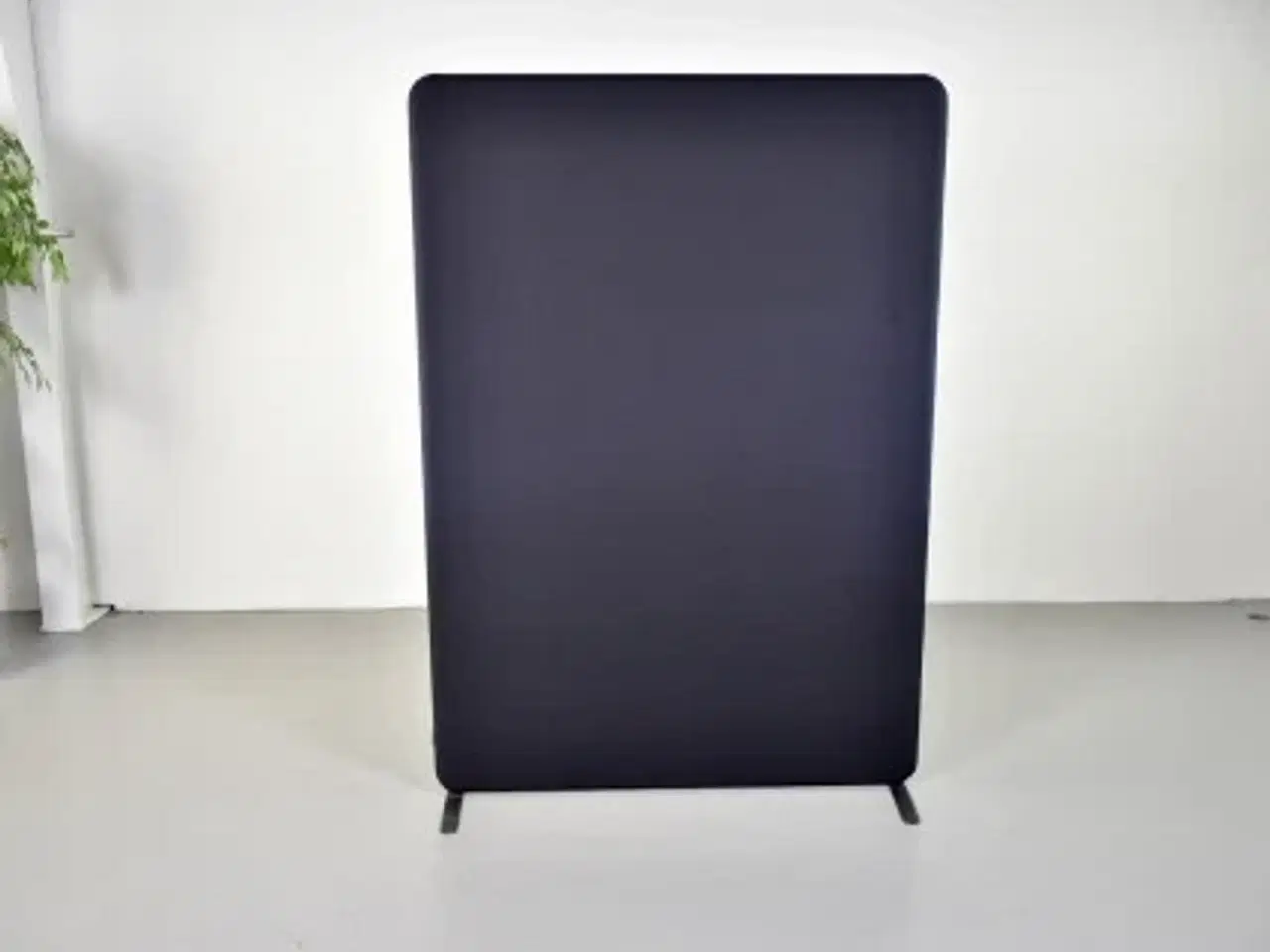Billede 1 - Abstracta skærmvæg i mørkeblå, 120 cm. bred